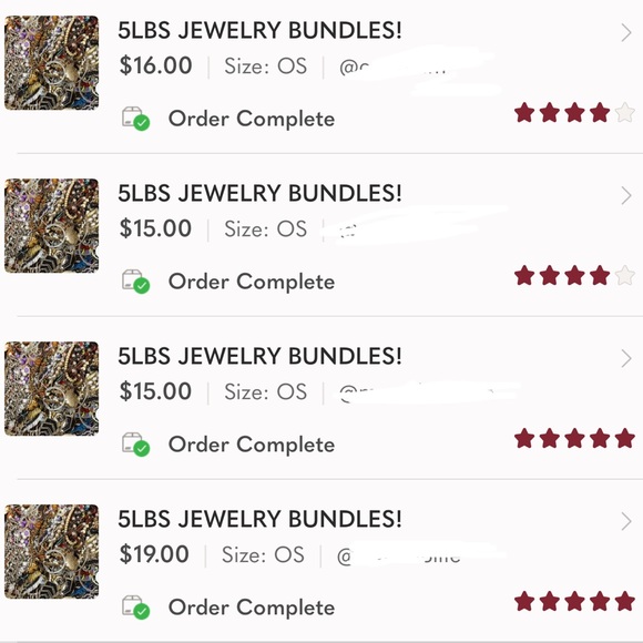 1LBS JEWELRY BUNDLE - Picture 4 of 4